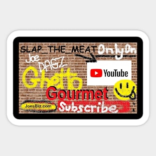 Joe Dagz Ghetto Gourmet Sticker